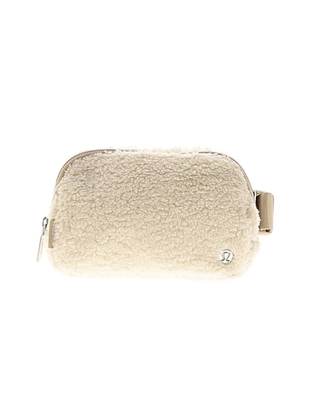 lululemon athletica Sherpa Belt Bag in Cream Tan